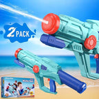 2 pack water guns for kids and adults with powerful water blaster design for summer beach and outdoor water fights